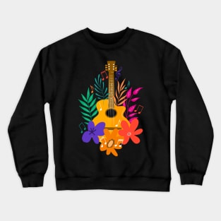 Music print Crewneck Sweatshirt